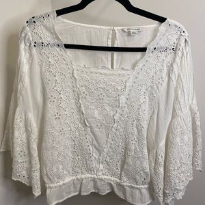 American Eagle lace crop top